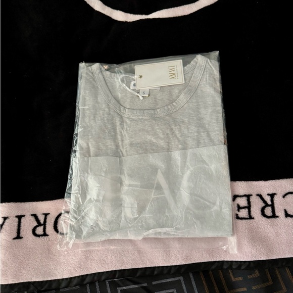 NWT Grace Loves Lace The Perfect Everyday Tee, Grey S - Picture 3 of 3